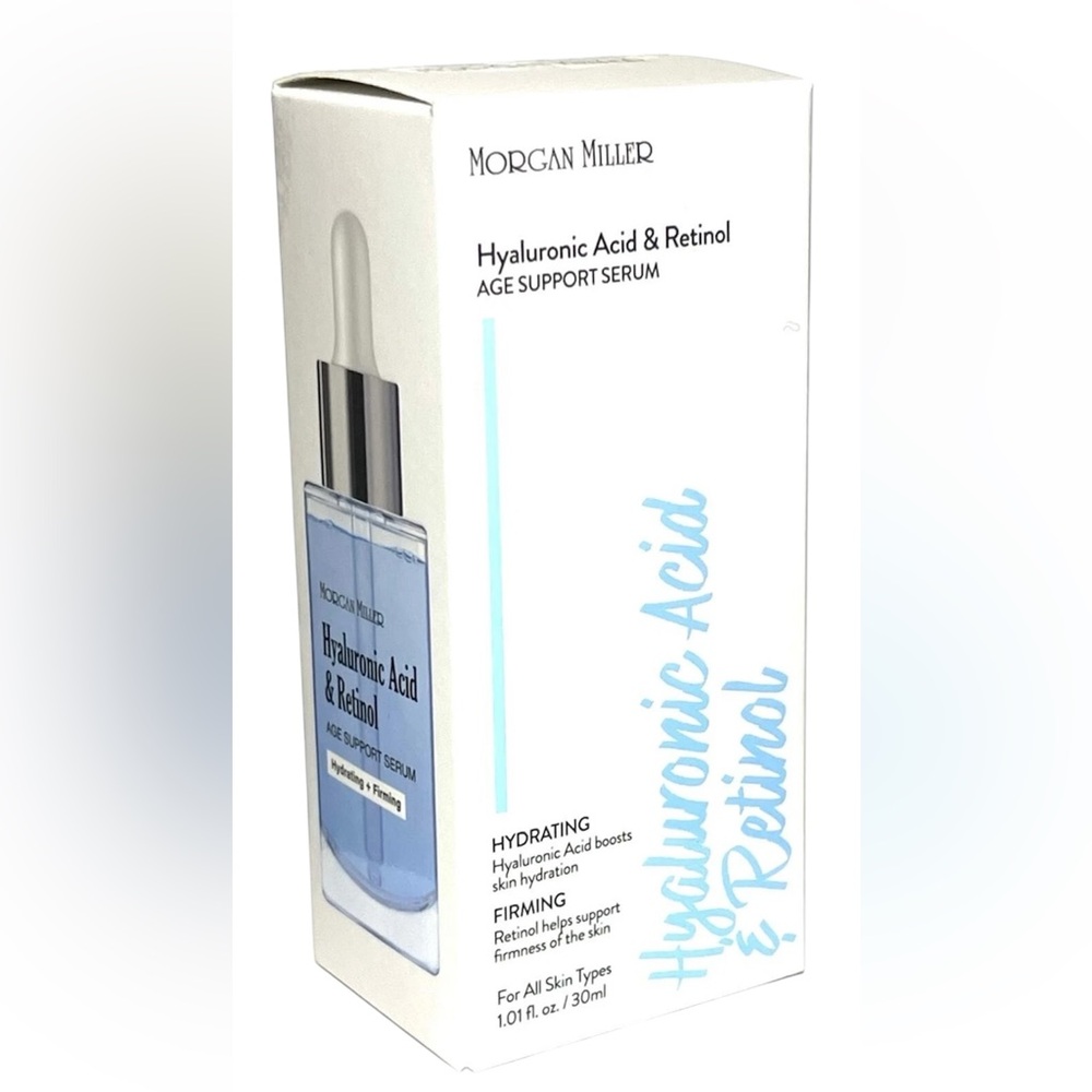 Morgan Miller Hyaluronic Acid & Retinol Age Support Serum